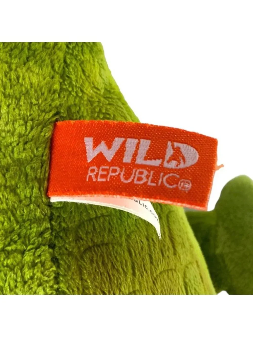 Wild Republic Iguana Plush Stuffed Animal Lizard Green Orange 24 inch